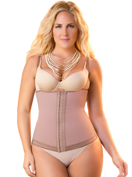 Fajas Delié 09006 | Faja Abdominal Strapless con Gancho