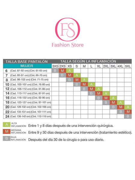 Fajas Delié 09111 | Faja Moldeadora medio muslo reductora de talla corta