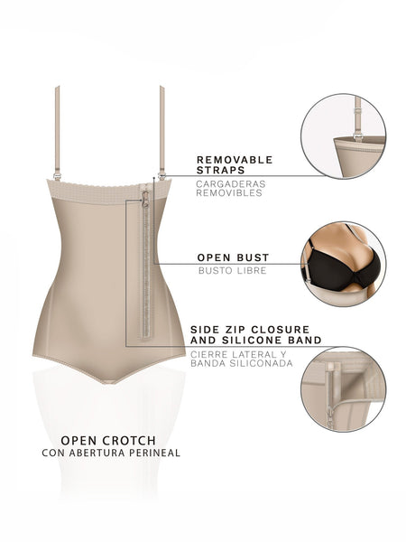 Diane & Geordi 2405F | Faja Strapless Levanta Glúteos