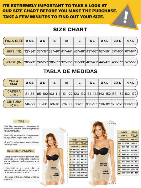 Diane & Geordi 2414 | Faja Moldeadora Strapless hasta la Rodilla