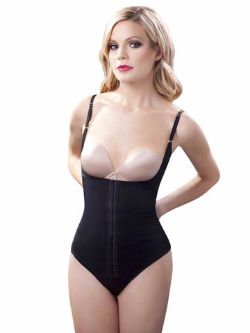 Control Bodysuit Thong Nina 171 | Body Tipo Tanga Suavizador de Curvas